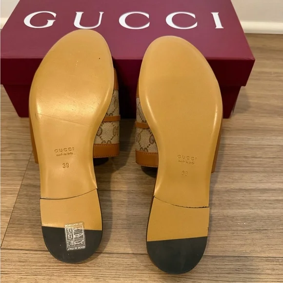 Gucci Horsebit Slide Sandals NIB - Picture 4 of 8